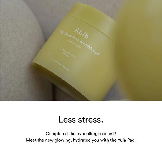 Abib Yuja Probiotics Blemish Pad Vitalizing Touch 60 pads