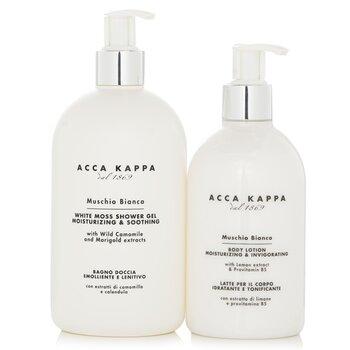Acca Kappa White Moss Body Care Gift Set 2pcs