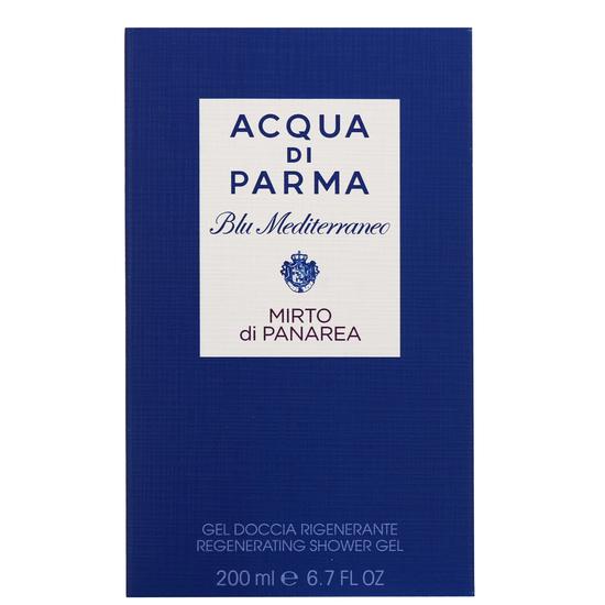 Acqua Di Parma Blu Mediterraneo Mirto Di Panarea Regenerating Shower Gel 200ml