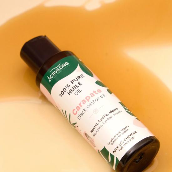 Activilong Carapate Pure Black Castor Oil For Hair Repair 100ml