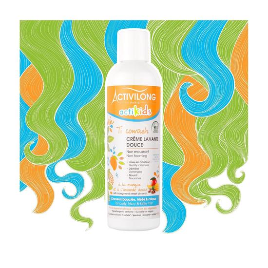 Activilong Non Foaming Cowash With Mango & Sweet Almond For Kids 240ml