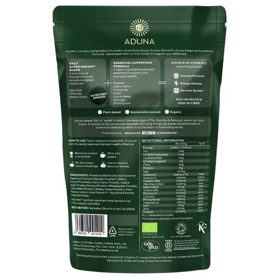 Aduna Super Greens Advanced Superfood Blend 250g