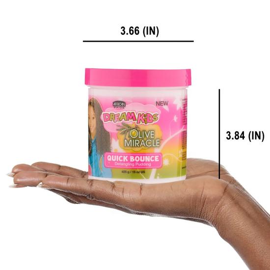 African Pride Dream Kids Olive Miracle Quick Bounce Detangling Pudding 425 g