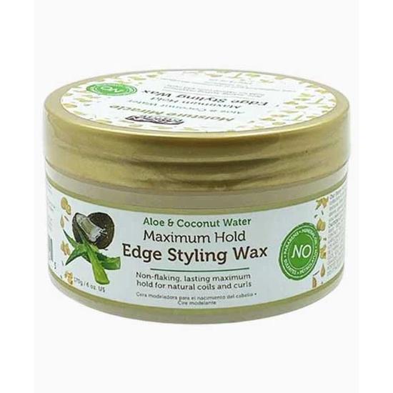 African Pride Moisture Miracle Aloe & Coconut Water Maximum Edge Styling Wax 170g