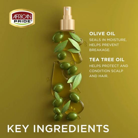 African Pride Olive Miracle Anti-Breakage Growth Oil Treatment 237ml