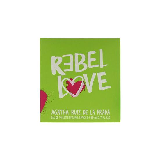 Agatha Ruiz de la Prada Rebel Love Eau De Toilette 80ml