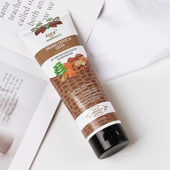 Agor Organic Coffee & Cocoa Body Scrub 300ml