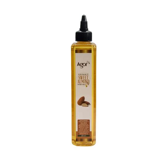Agor Organic Sweet Almond Oil 250ml