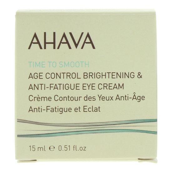 AHAVA Time To Smooth Age Control Brightening & Anti-Fatigue Eye Cream 15ml