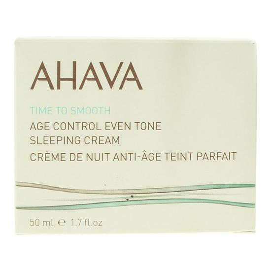 AHAVA Time To Smooth Age Control Even Tone Sleeping Cream 50ml