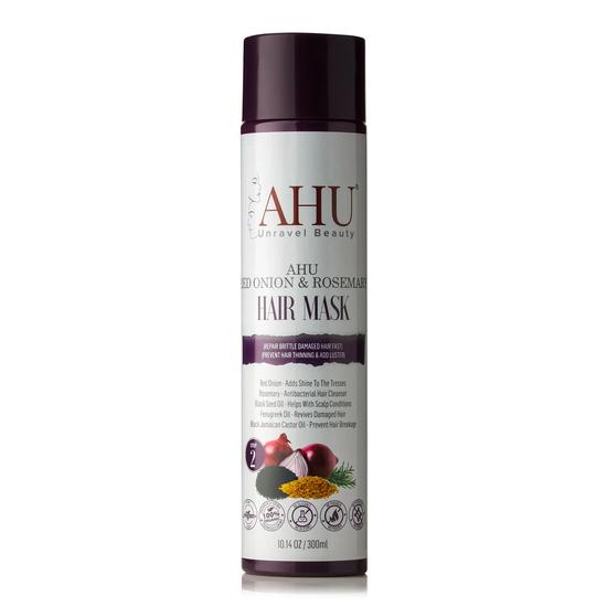 AHU Red Onion & Rosemary Hair Mask 300ml