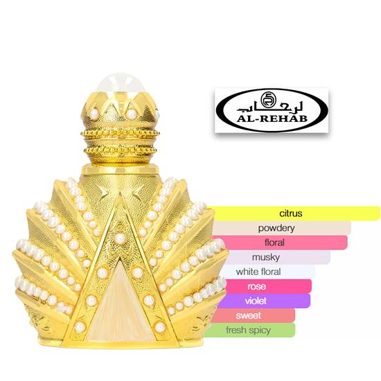 Al-Rehab Bahrain Pearl Concentrated Perfume Oil By Al Rehab 20ml