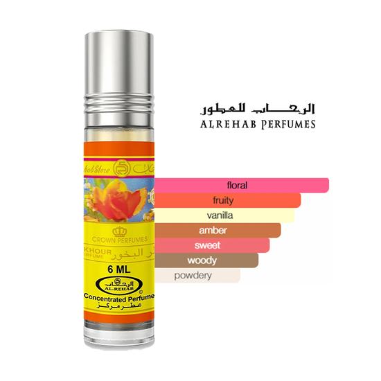 Al-Rehab Bakhour Concentrated Perfume Oil By Al Rehab 6ml