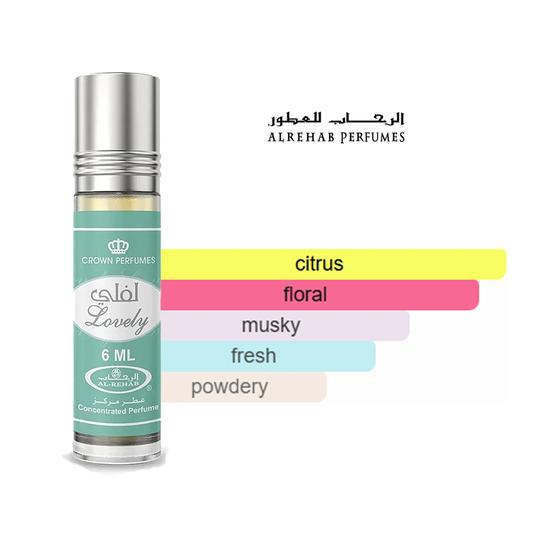 Al-Rehab Lovely Concentrated Perfume Oil By Al-Rehab 6ml