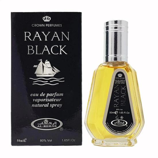 Al-Rehab Rayan Black Eau De Parfum By Al Rehab 50ml