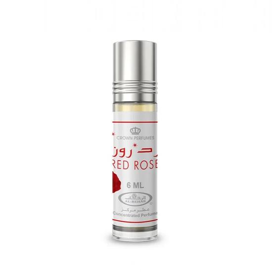 Al-Rehab Red Rose Concentrated Perfume Oil By Al-Rehab Floral Perfume For Women 6ml