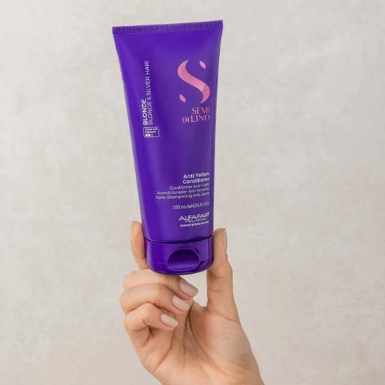 Alfaparf Semi Di Lino Blonde Anti-Yellow Conditioner For Blonde Hair