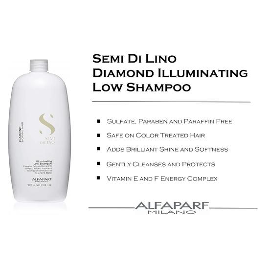 Alfaparf Semi Dilino Diamond Normal Hair Illuminating Low Shampoo 250ml