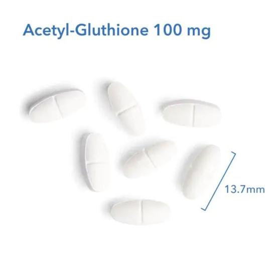 Allergy Research Group Acetyl-Glutathione 100mg Tablets 60 Tablets