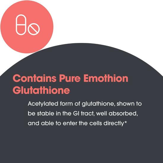 Allergy Research Group Acetyl-Glutathione 100mg Tablets 60 Tablets