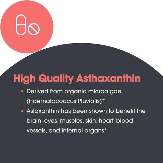 Allergy Research Group Astaxanthin 12mg Softgels 60 Softgels