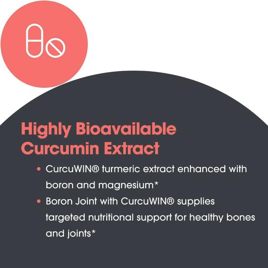 Allergy Research Group Boron Joint + CurcuWIN Capsules 90 Capsules