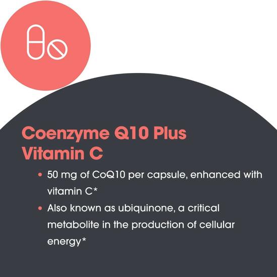 Allergy Research Group Coenzyme Q10 50mg Capsules 75 Capsules