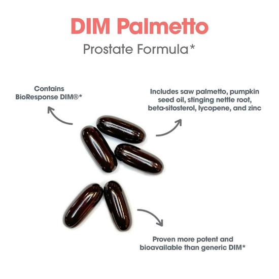 Allergy Research Group DIM Palmetto Prostate Formula Softgels 60 Softgels