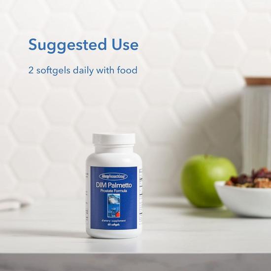 Allergy Research Group DIM Palmetto Prostate Formula Softgels 60 Softgels