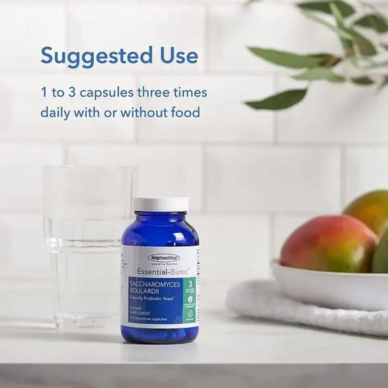 Allergy Research Group Essential-Biotic Saccharomyces Boulardii Capsules 60 Capsules