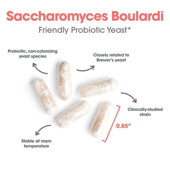 Allergy Research Group Essential-Biotic Saccharomyces Boulardii Capsules 60 Capsules