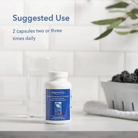 Allergy Research Group Humic-Monolaurin Complex Capsules 120 Capsules