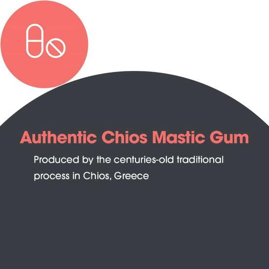 Allergy Research Group Mastica Chios Gum Mastic 500mg Capsules 120 Capsules