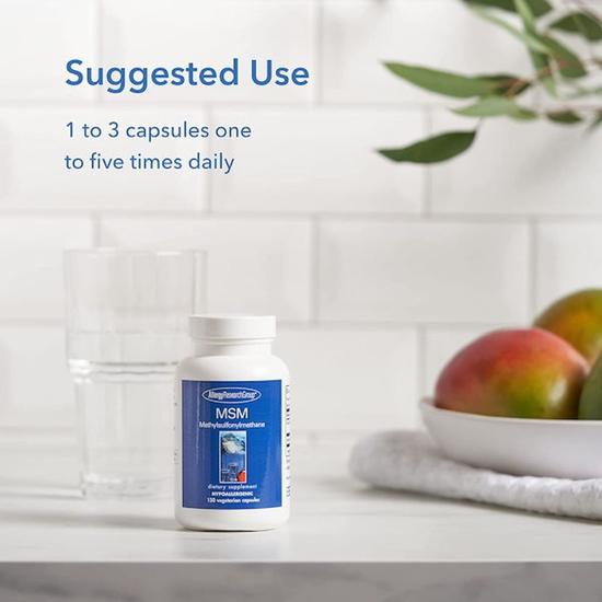 Allergy Research Group MSM 500mg Capsules 150 Capsules