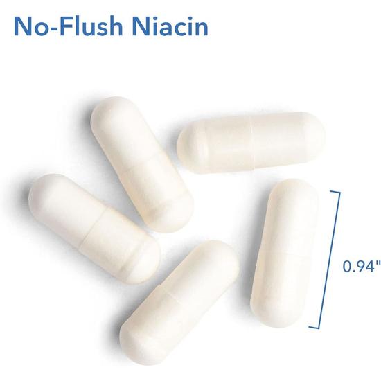 Allergy Research Group No-Flush Niacin 430mg Capsules 75 Capsules