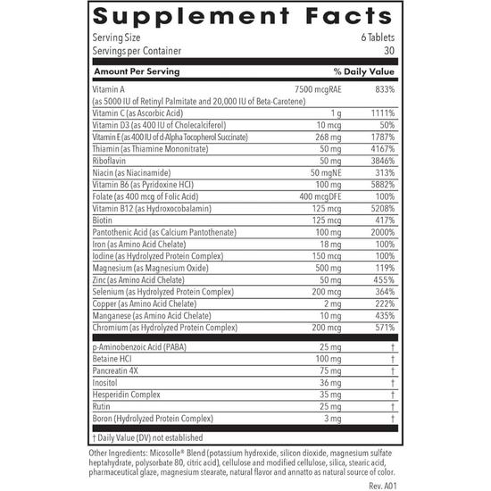 Allergy Research Group Optimox Androvite For Men Tablets 180 Tablets