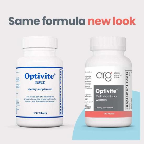 Allergy Research Group Optimox Optivite P.M.T. Tablets 180 Tablets
