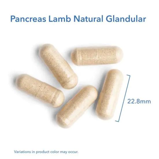 Allergy Research Group Pancreas Lamb Natural Glandular Capsules 90 Capsules