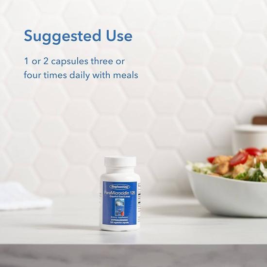 Allergy Research Group ParaMicrocidin 125mg Capsules 150 Capsules
