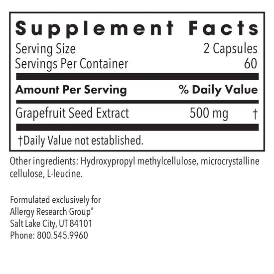 Allergy Research Group ParaMicrocidin 250mg Capsules 120 Capsules