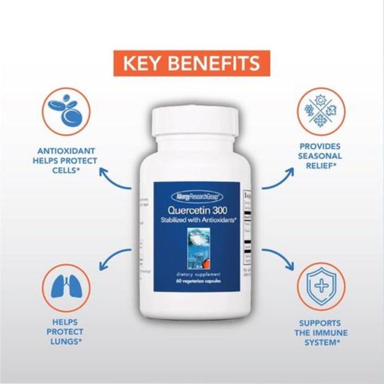 Allergy Research Group Quercetin 300 Capsules 60 Capsules