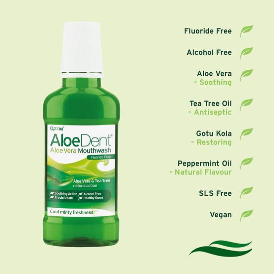 Aloe Dent Aloe Vera Mouthwash 250ml