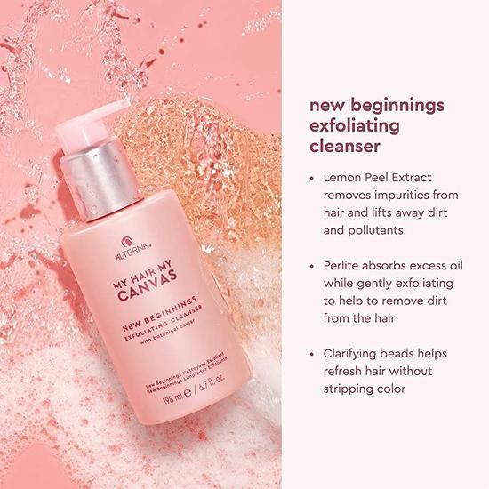 Alterna My Hair. My Canvas. New Beginnings Exfoliating Cleanser 198ml