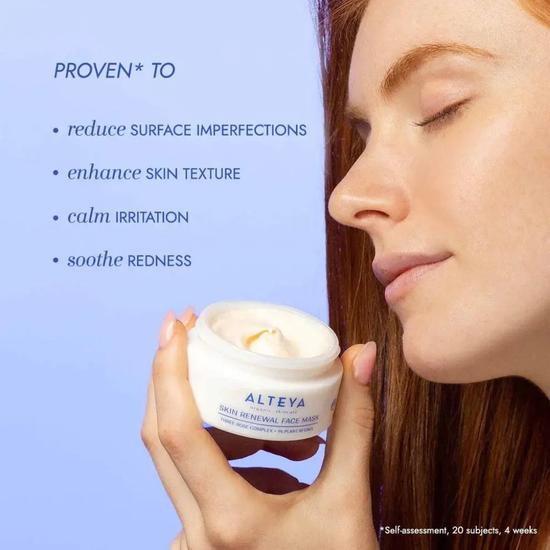 Alteya Organics Alteya Organic Rose Hydrobiome Skin Renewal Face Mask 50ml