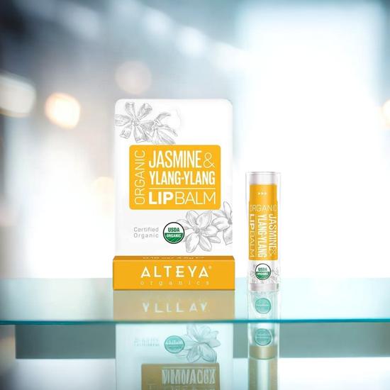 Alteya Organics Lip Balm Jasmine & Ylang-Ylang 5g