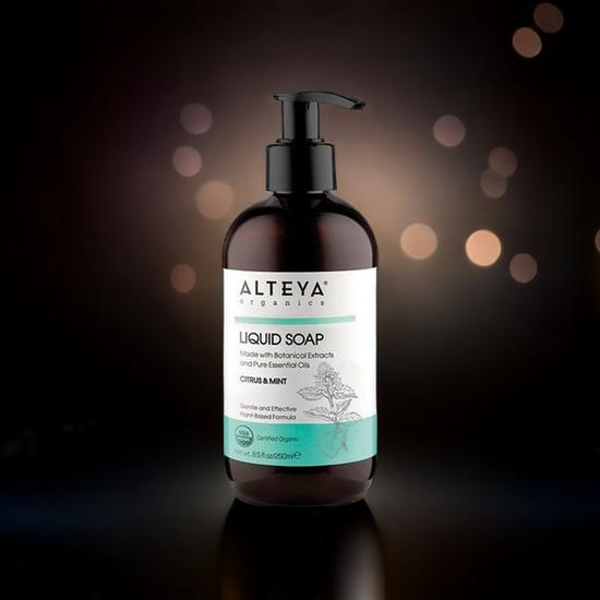 Alteya Organics Liquid Soap Citrus & Mint 250ml