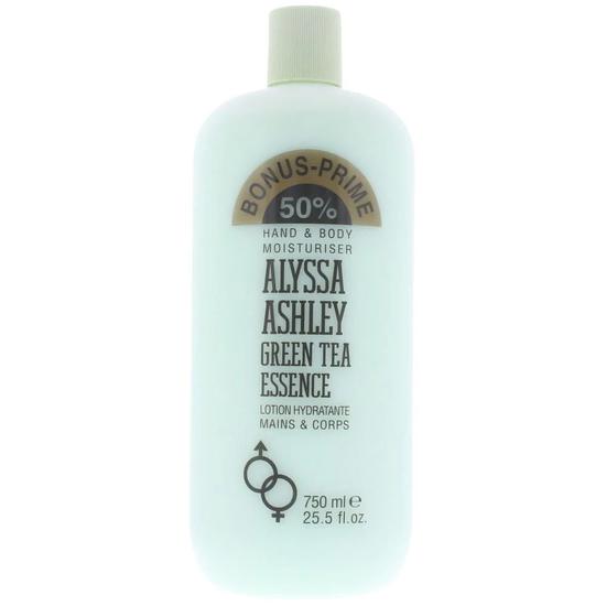 Alyssa Ashley Green Tea Essence Hand & Body Moisturiser 750ml