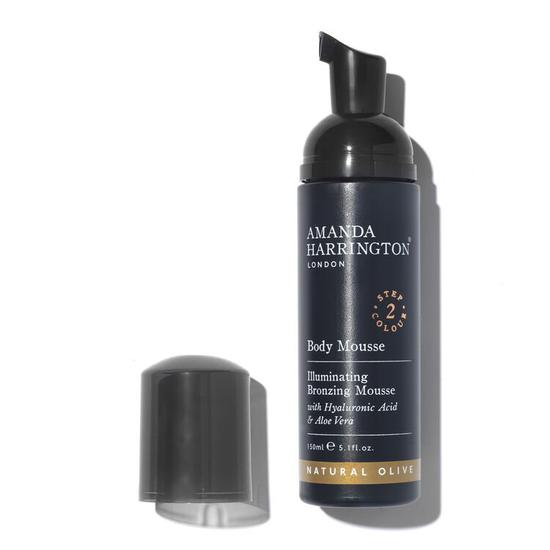 Amanda Harrington Body Illuminating Bronzing Mousse Natural Honey