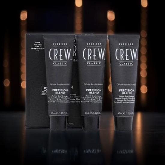 American Crew Precision Blend Hair Colour Set 5/6 Medium/Ash 3 x 40ml