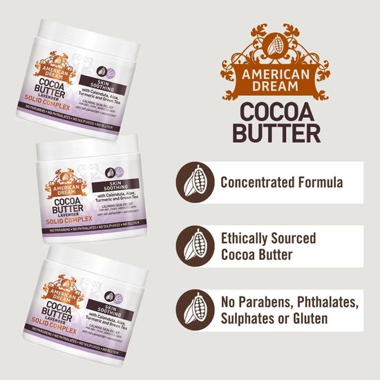 American Dream Cocoa Butter Lavender Solid Complex 56 g